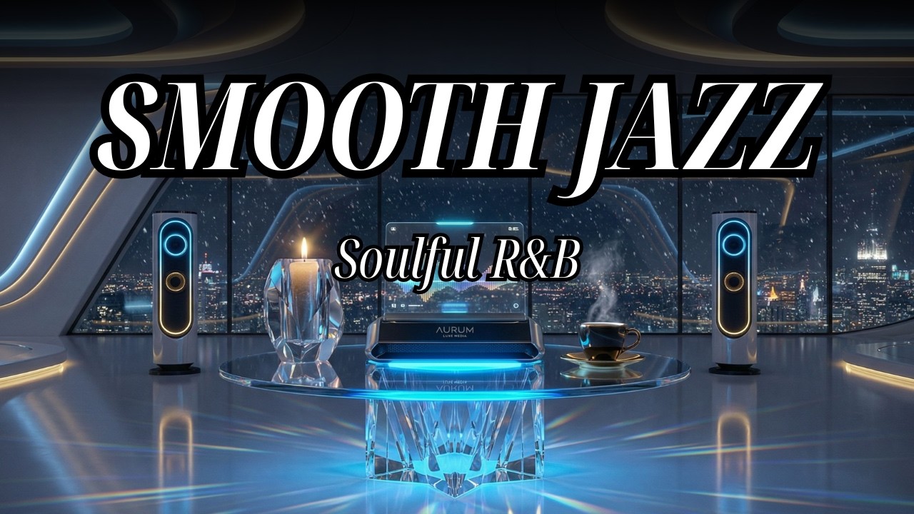 Relaxing Smooth Jazz & R&B Lounge – Gentle Background for Work