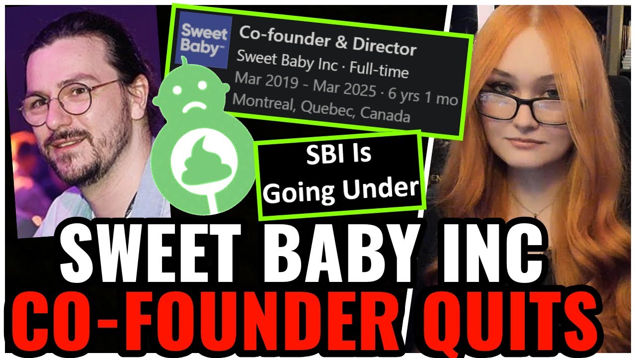 Sweet Baby Inc Co-Founder QUITS 🤣 This Company Is IMPLODING & Companies Aren't Working With Them!?