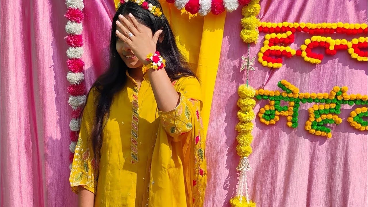 Welcome to my vlog gays 🙂🙂🙂Aj mere bhai ki haldi ha 
