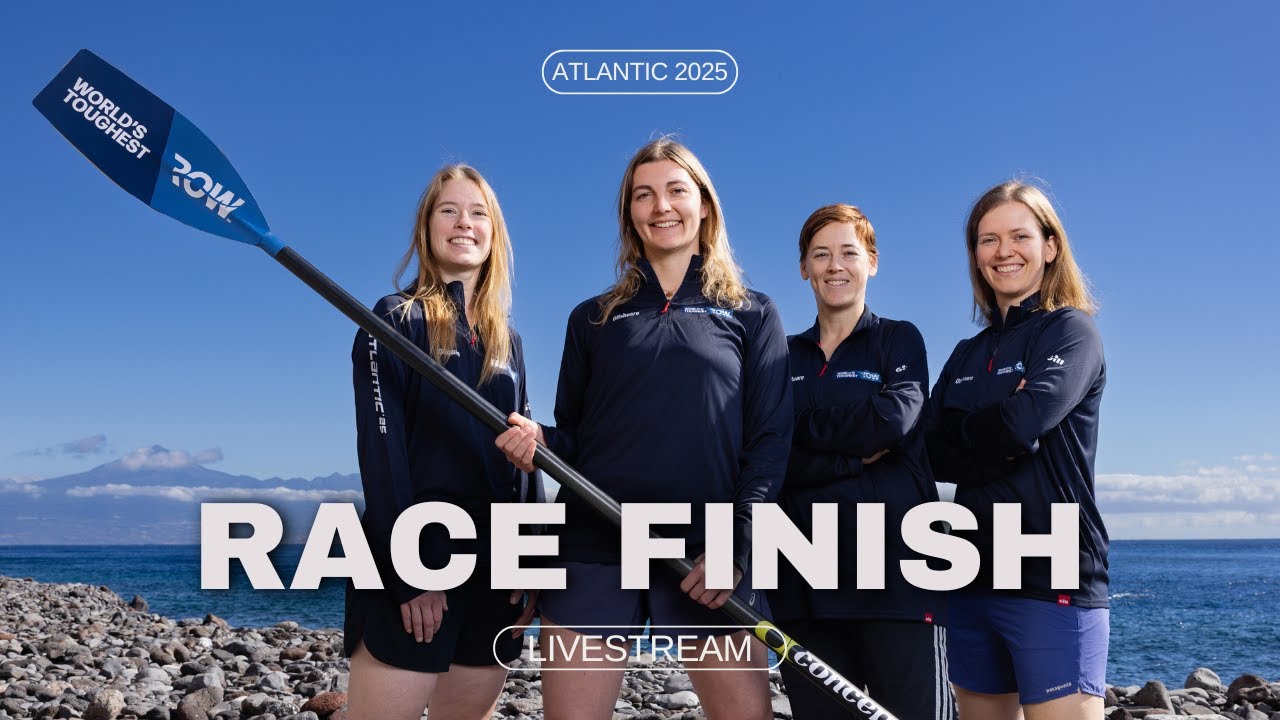 Race Finish Livestream | Offshoare 🇩🇪🇦🇹 | World's Toughest Row - ATLANTIC 2025