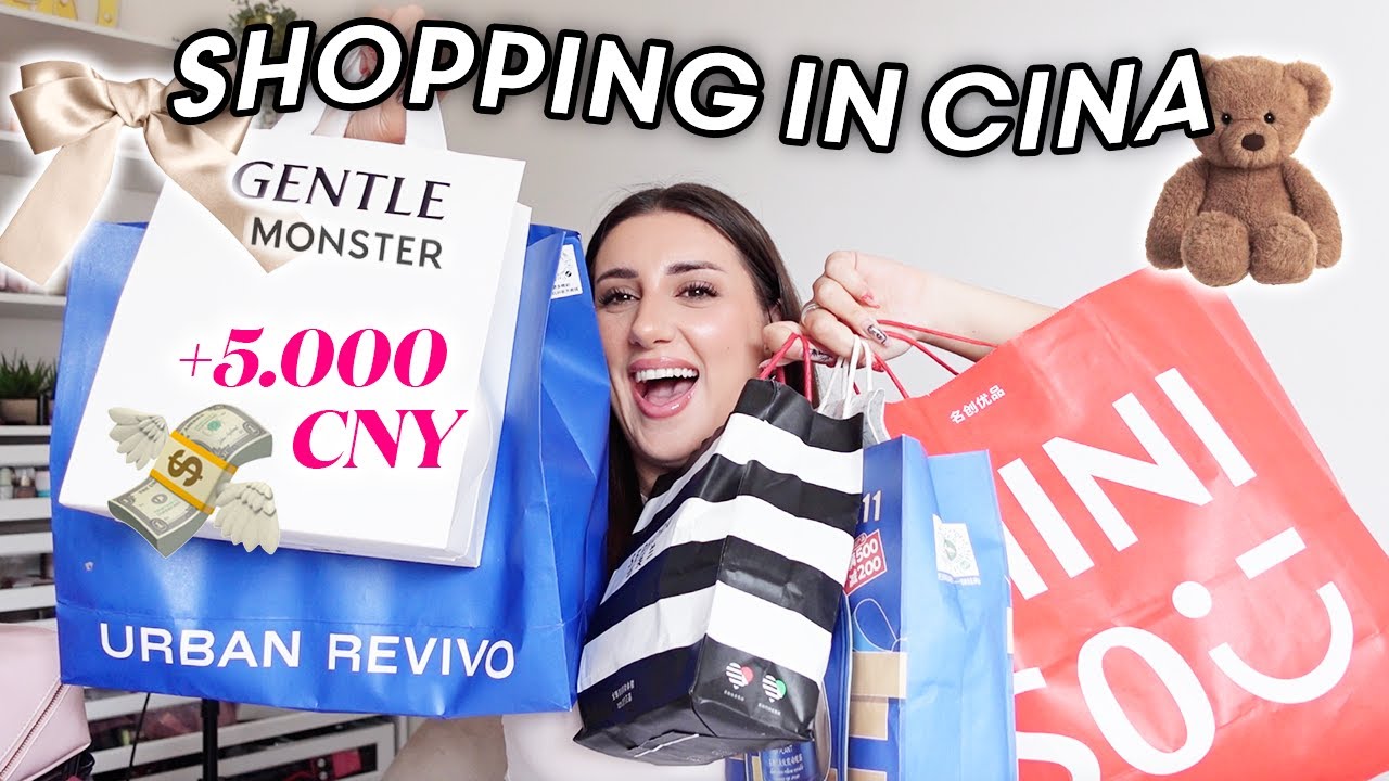 TUTTO IL MIO SHOPPING CINESE !!! 🧸 Urban Revivo, MINISO, Uniqlo, Sephora Cina... 🇨🇳