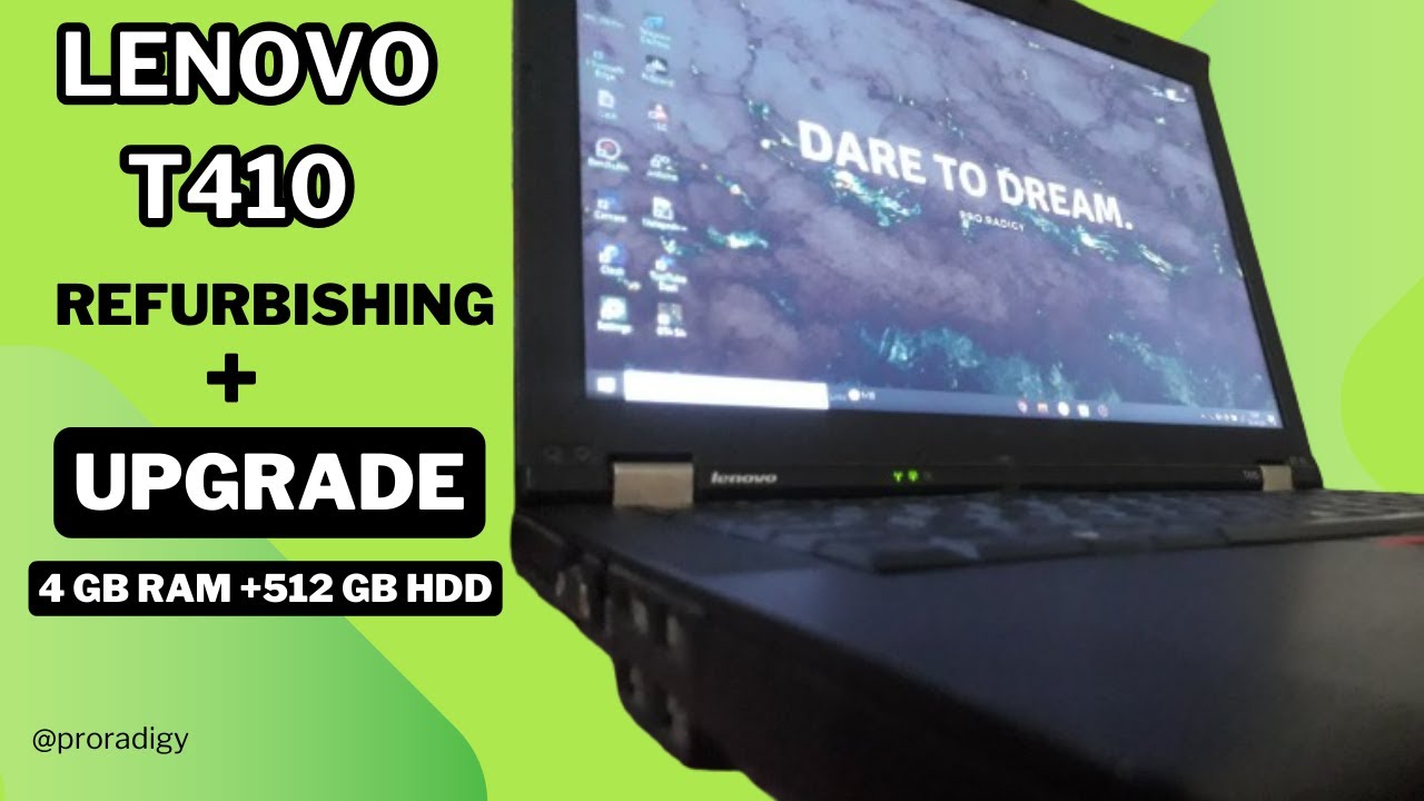 Breathing New Life into a T410: Easy RAM & HDD Upgrade Tutorial @ComputersAndTechAndAndrew