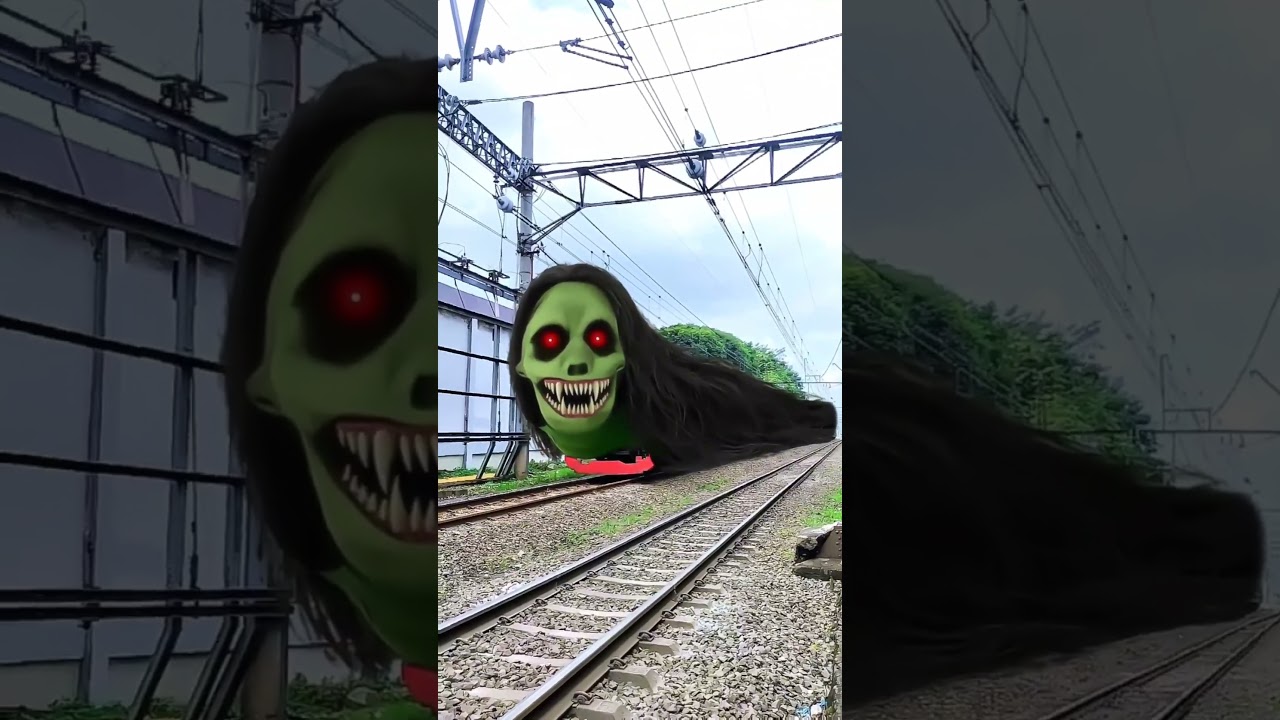 GENDERUWO??? 😳 #trainfunnyvideo #keretaapiindonesia #keretaapi #kereta #train #keretaapituttuttut