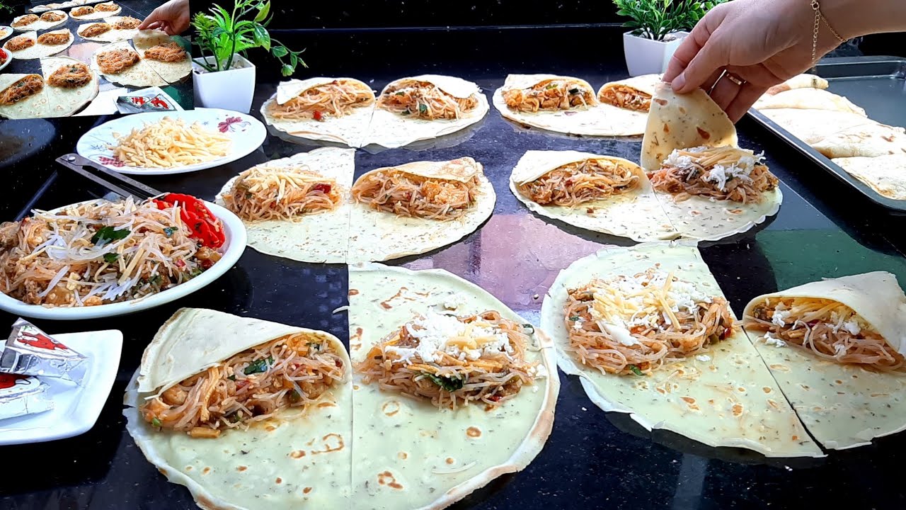 هادو هوما لي غيهنواك من عذاب الوقفة في رمضان متعجن متدلك وبلا فرن👌بريوات كريب بكمية وفيرة بحشوةلذيذة