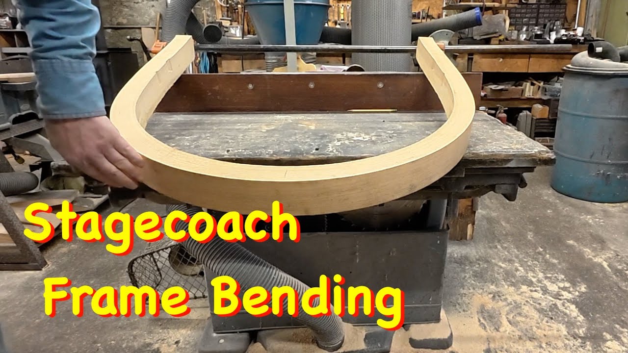 A Hard Bend to Duplicate the Back Stagecoach Body Frame | Engels Coach Shop