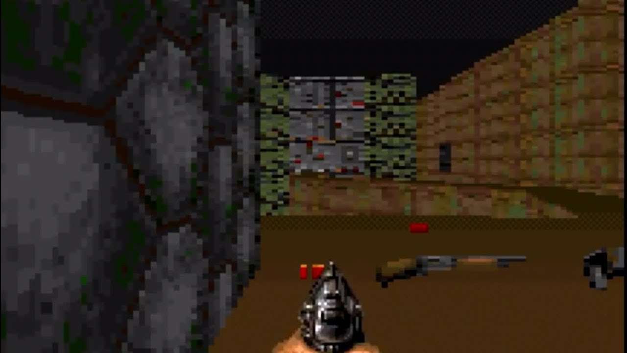 Doom 2 SNES - Map24 - The Chasm (Rom Hack)