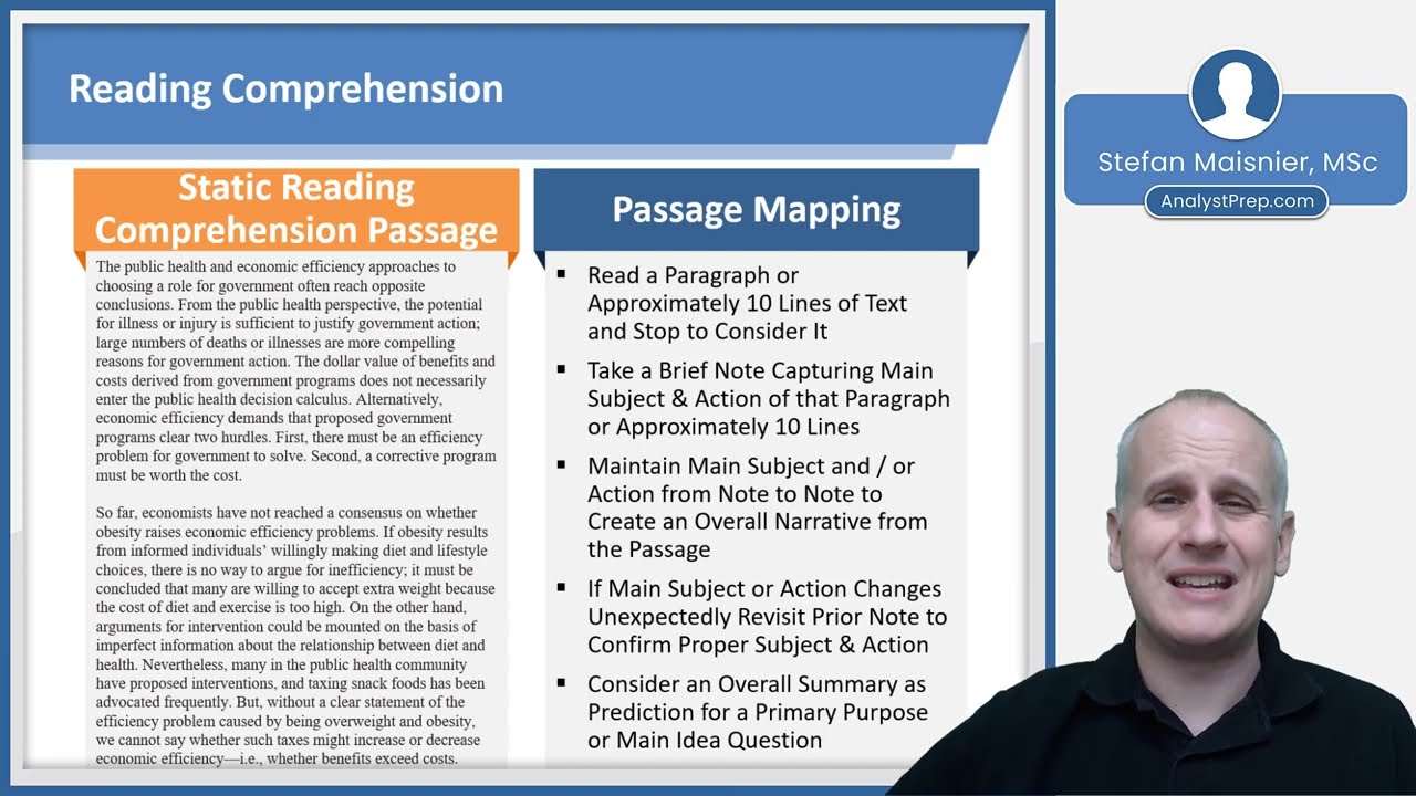 Reading Comprehension Process (GMAT Focus Edition – Verbal Reasoning Content and Tactics)