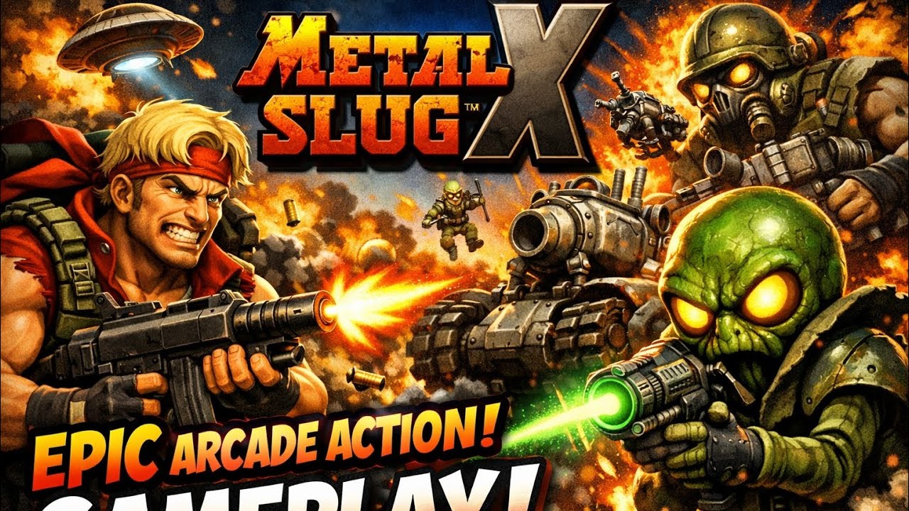 Metal slug X|Gameplay|Full Walkthrough|No Commentary|