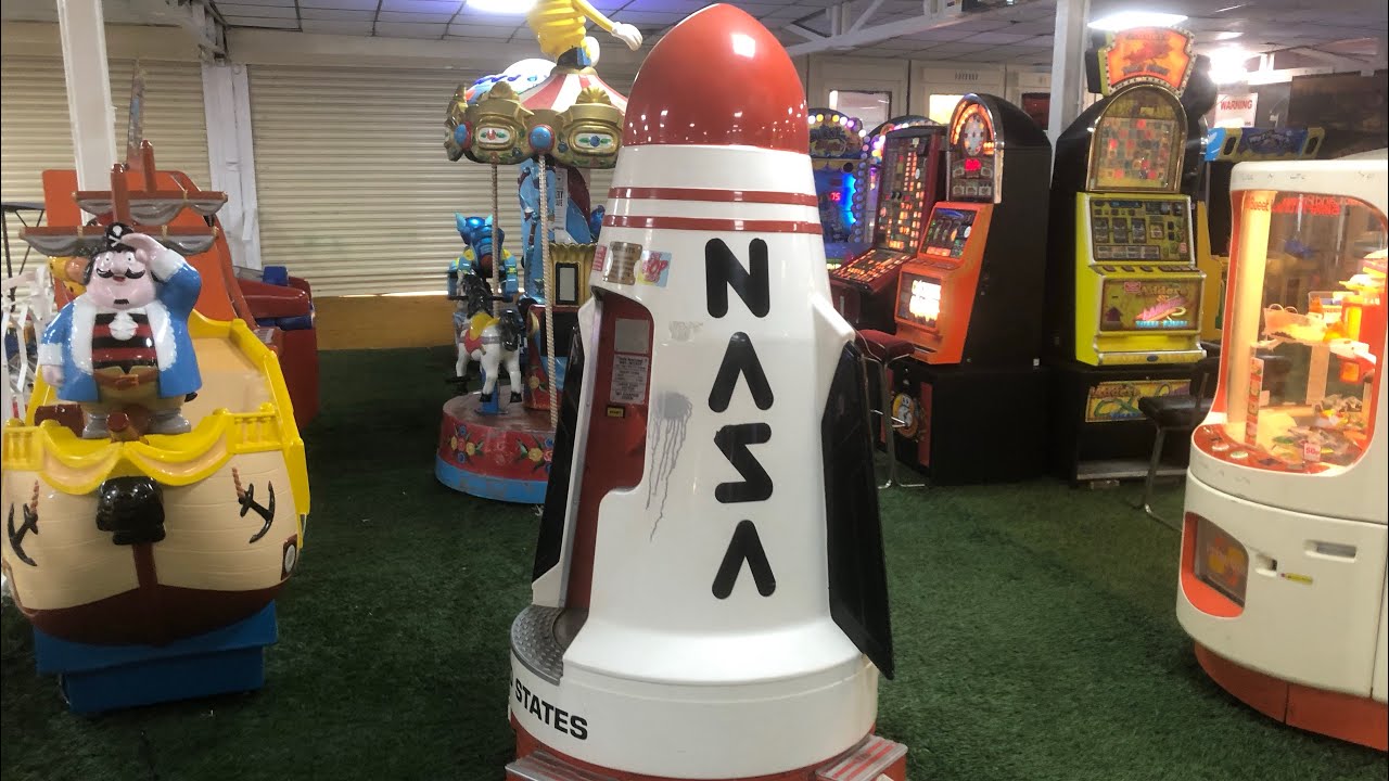 R.G. Mitchell NASA Space Rocket Kiddie Ride (w. PCM-001 Board)