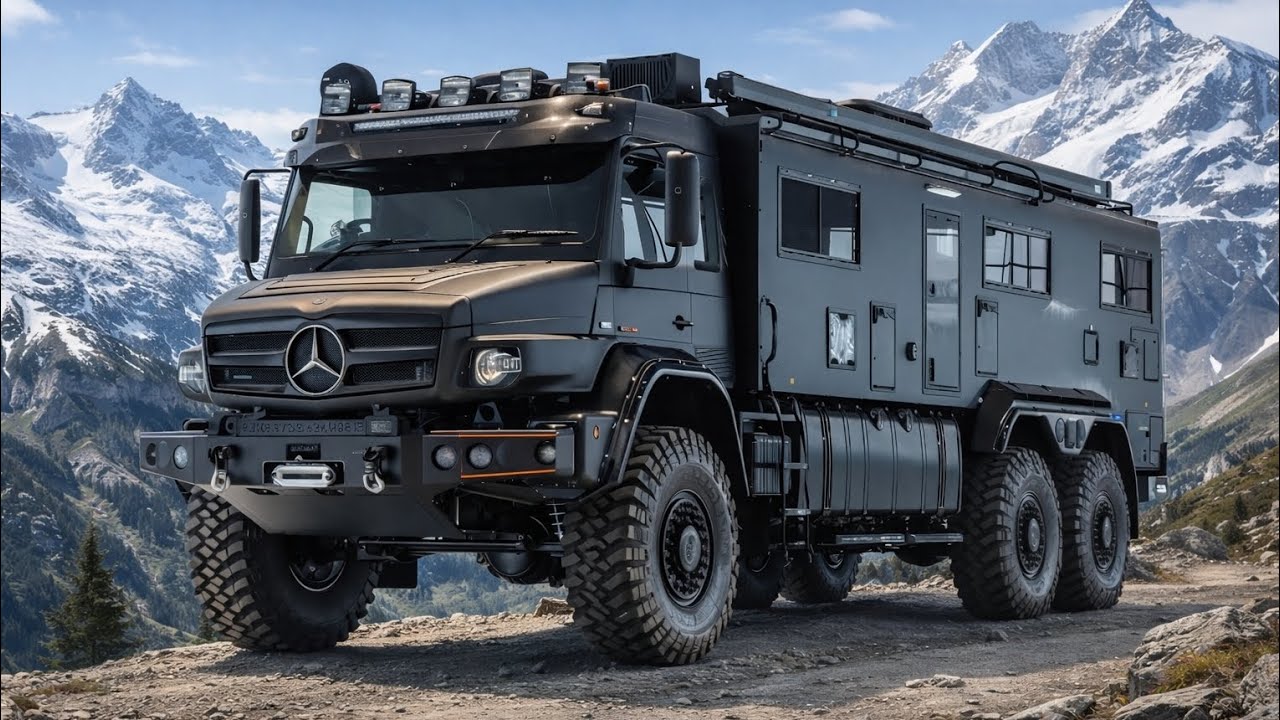 2026 Mercedes Zetros 6×6 – The Most INSANE Luxury Overland Truck Ever Built!
