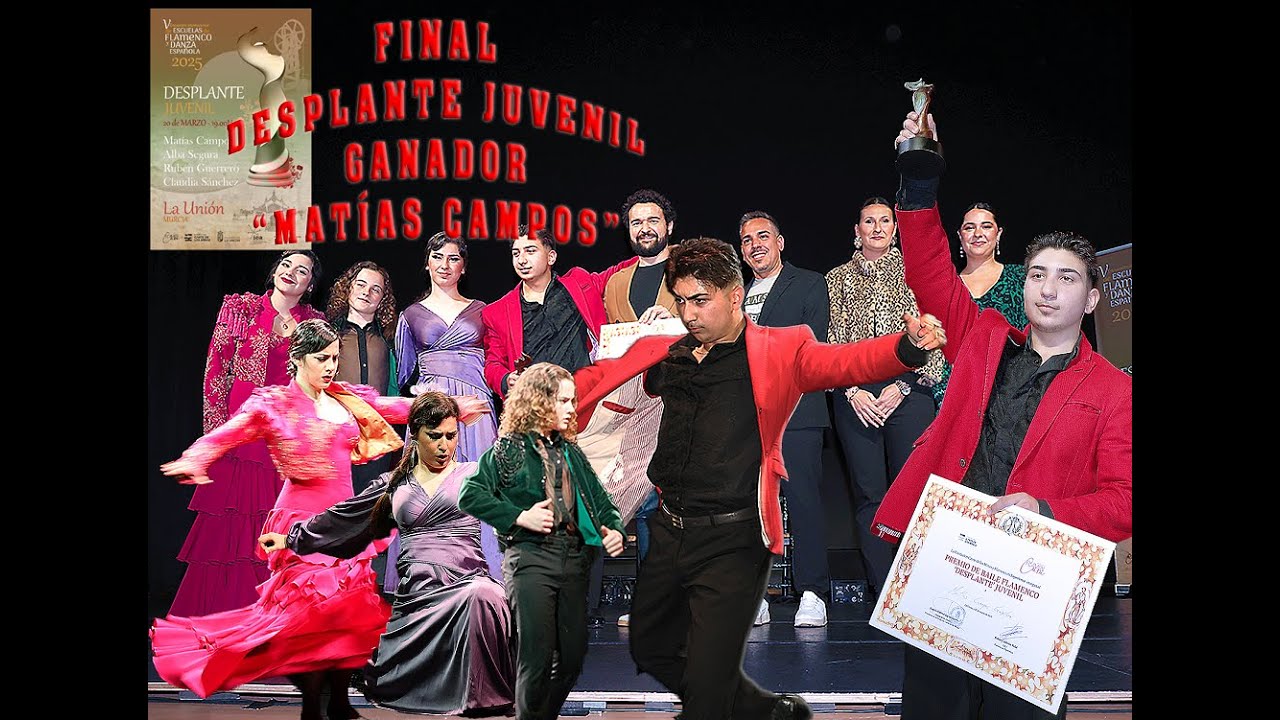 💃🕺💃💃FINAL DESPLANTE JUVENIL - GANADOR  2025 
