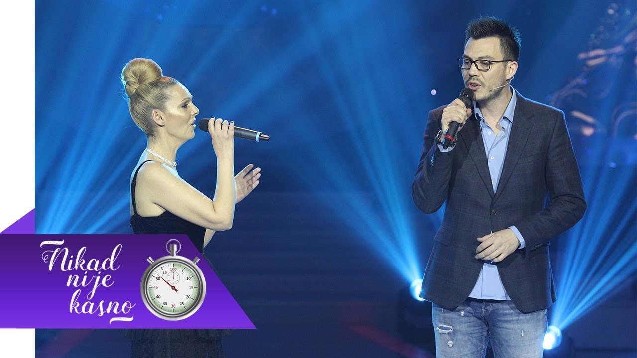 Tatjana Jovanovic i Zeljko - Princeza - (live) - Nikad nije kasno - EM 25 - 02.04.2018