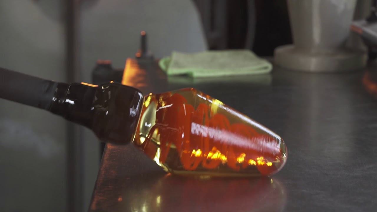 Handblown Glass Christmas Tree