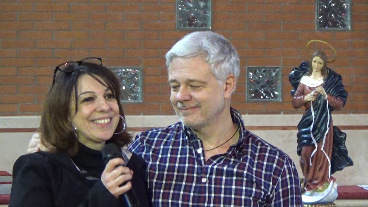 Maria che scioglie i nodi - Roma - 50. Par. Ss.Redentore - Testimon. di Gianluca e Maria Pia 13Gen18