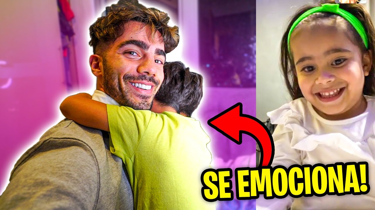SORPRENDO A MI VECINO CON SU NOVIA! *se emociona*