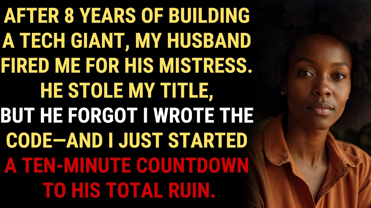 My CEO Husband Fired Me For His Mistress, So My Secret Code Erased His $8 Million Empire