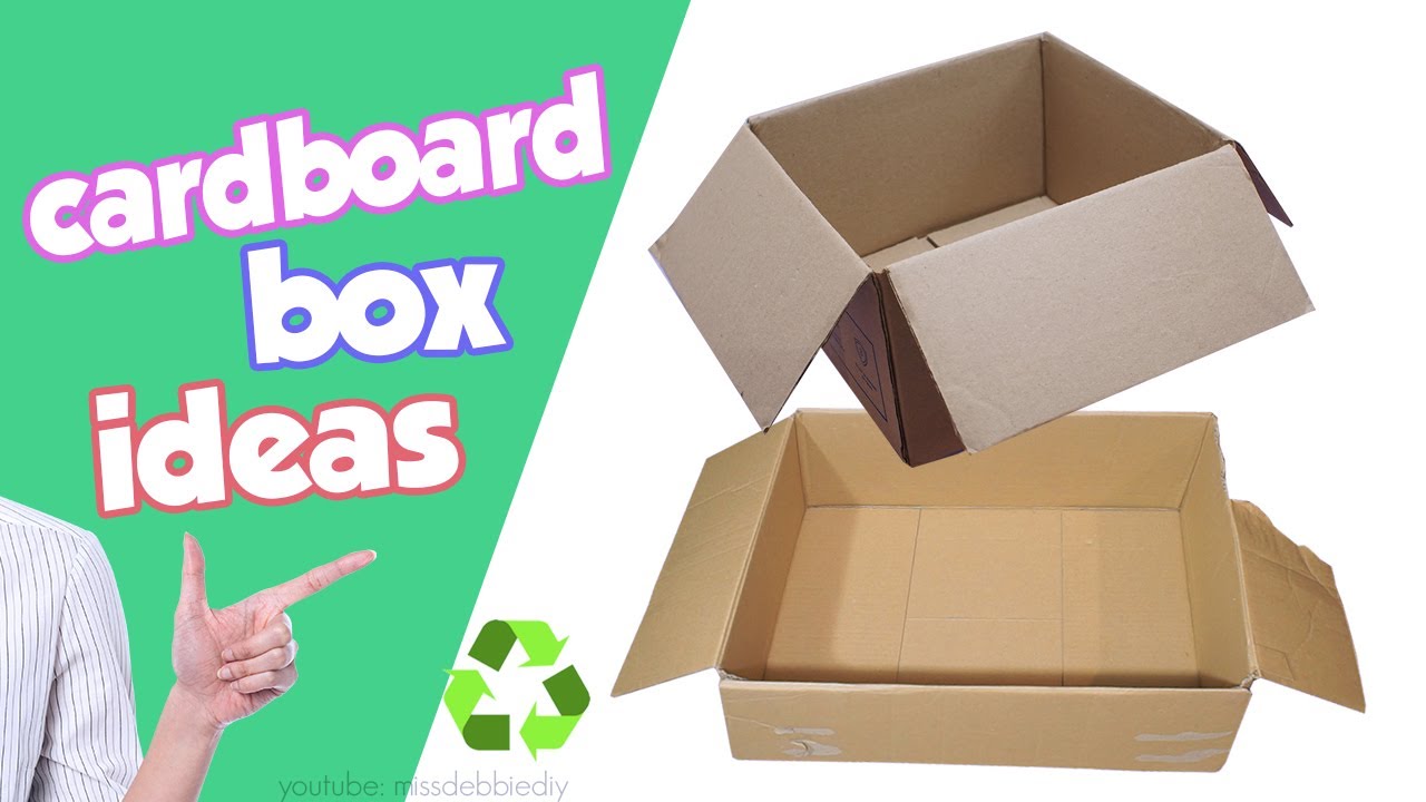 2 Lovely Ideas To Try With Cardboard Boxes| How to recycle cardboard box - diy cardboard crafts