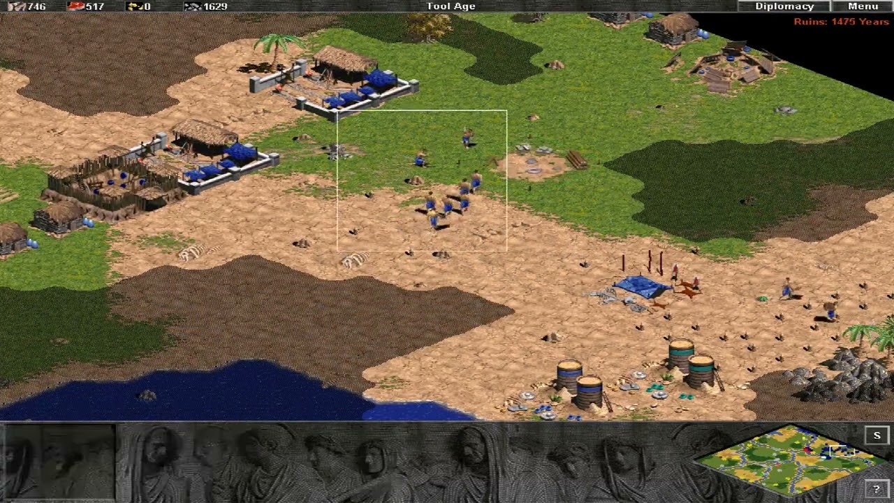PALMYRANS VS 7 HARD - SCYTHE CHARIOTS - AGE OF EMPIRES