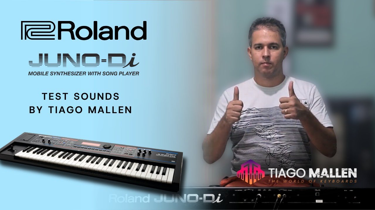 Roland Juno-Di (Test Sounds) by Tiago Mallen - Factory Sounds #piano