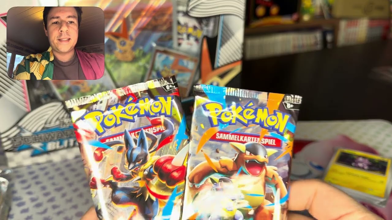 Pokémon Booster-Opening als Tech-Test! #pokemonkarten 