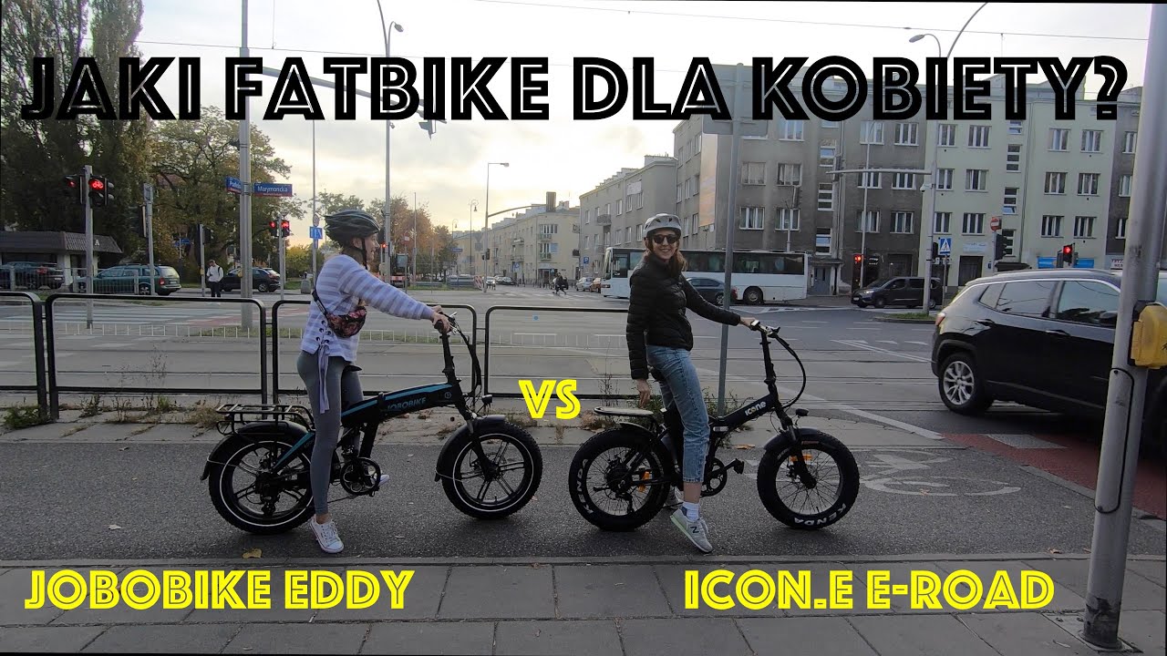 Jaki FatBike dla kobiety? JOBOBIKE Eddy vs ICONE.E E-ROAD