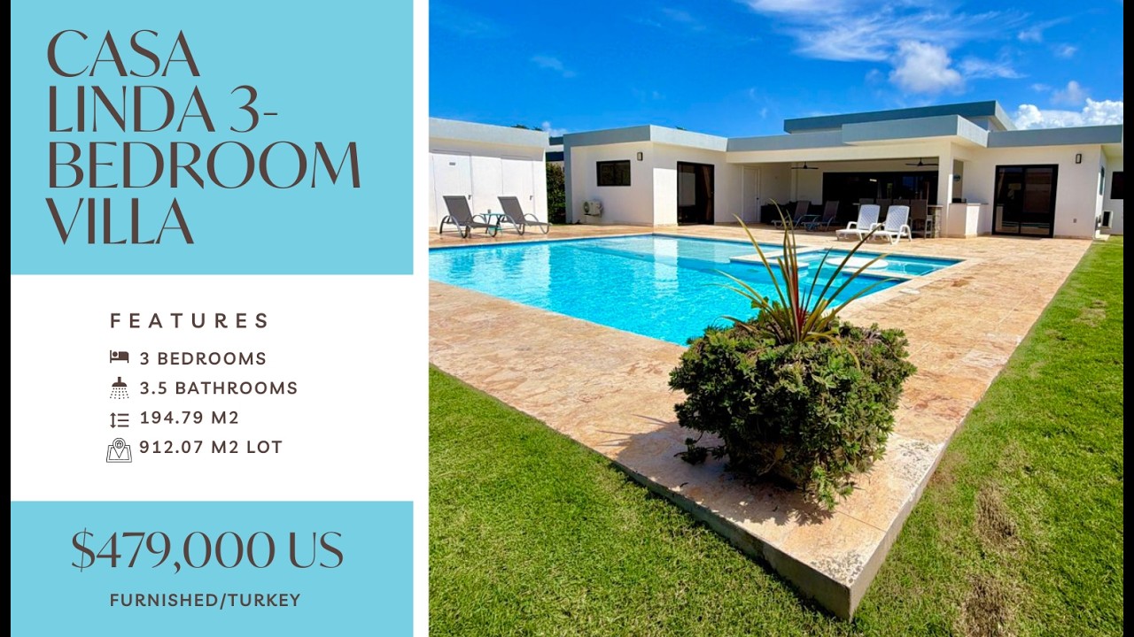 🏝️ Безупречная вилла Sunseeker с 3 спальнями в Casa Linda | DR Properties