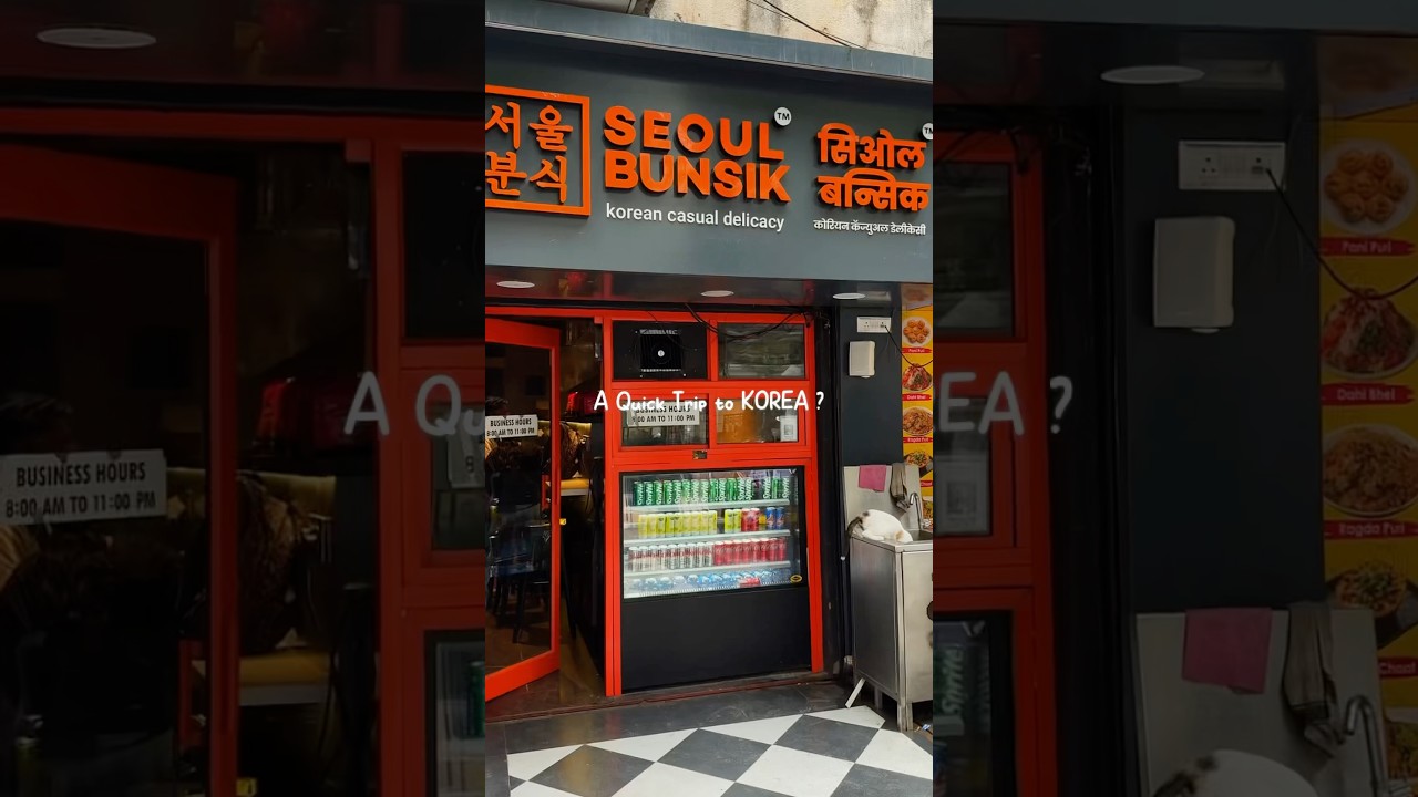 seoul bunsik pune, koregaon park #punecity #cafe #punekar #kp #koregaonpark #foodie