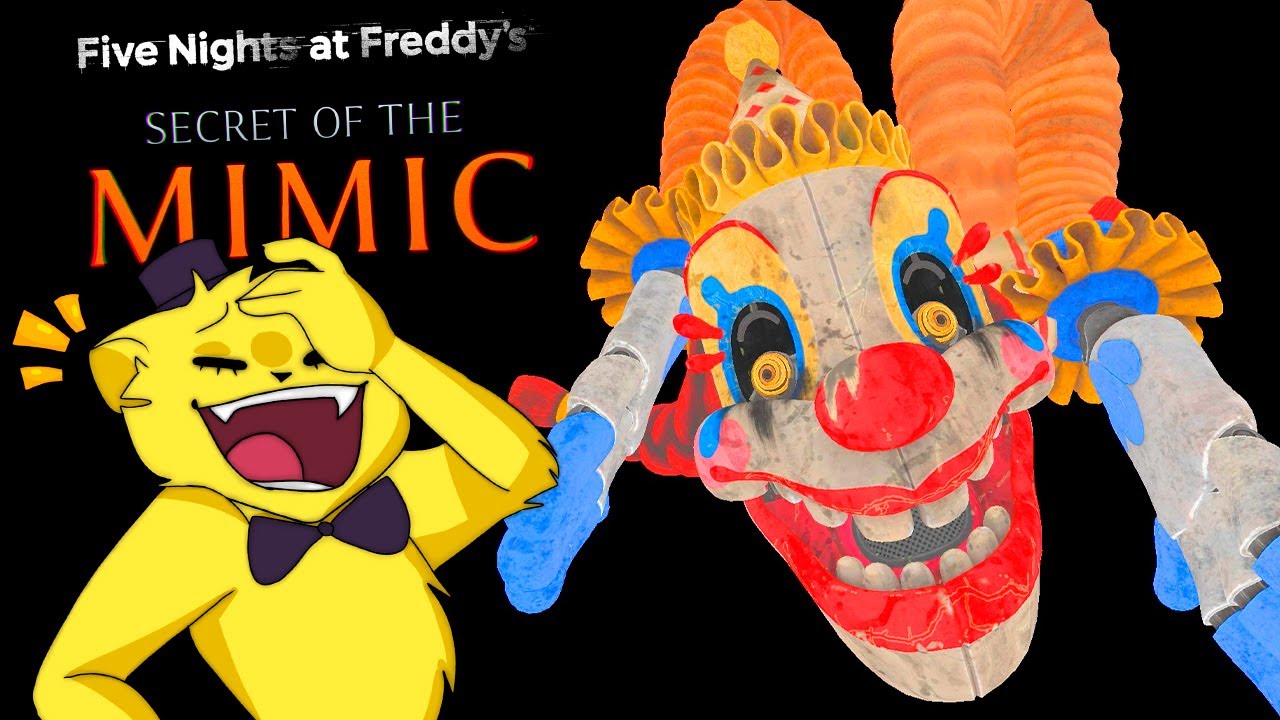 ФНАФ Секрет Мимика ВЗЛОМ 🤡 Кривой Джеки и Секреты за Текстурами (FNAF Secret of the Mimic)
