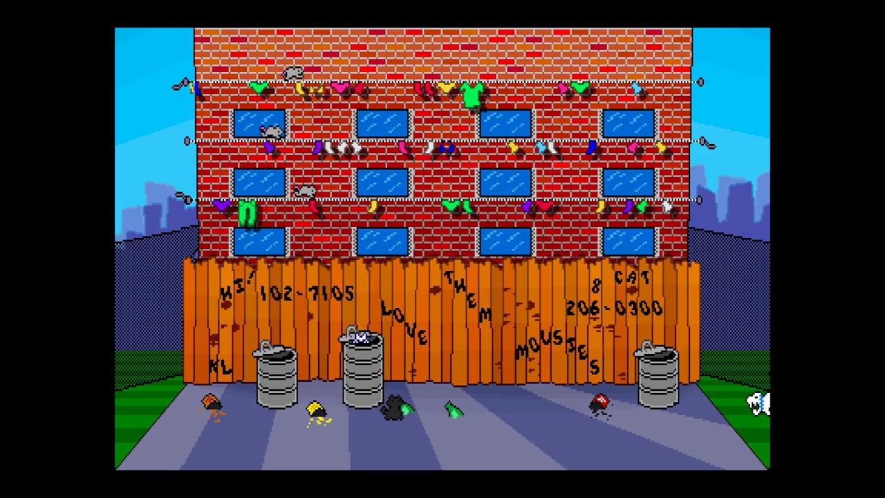 Alley Cat ReMeow Edition: does it show 8-digit scores?