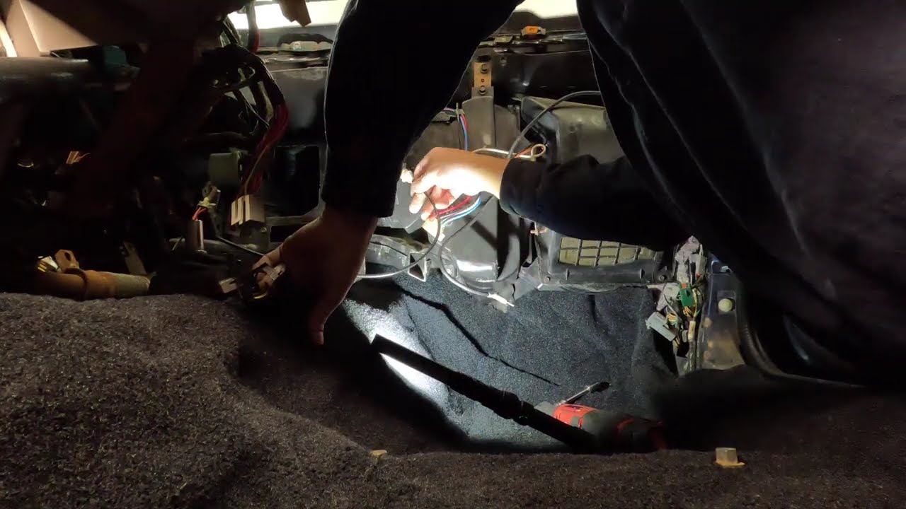 Hvac and dash install part 1