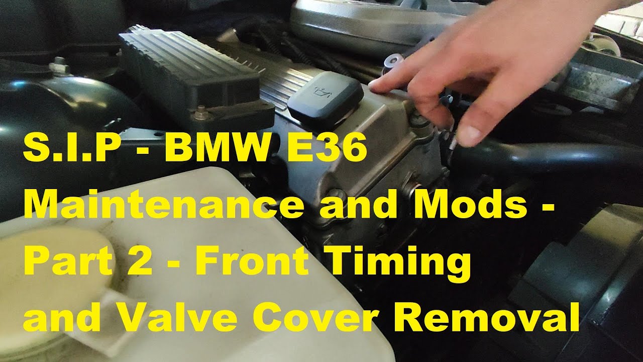 S.I.P. - BMW E36 M43B16 Maintenance and Mods - Part 2- Valve and Timing Cover Removal / Ventildeckel