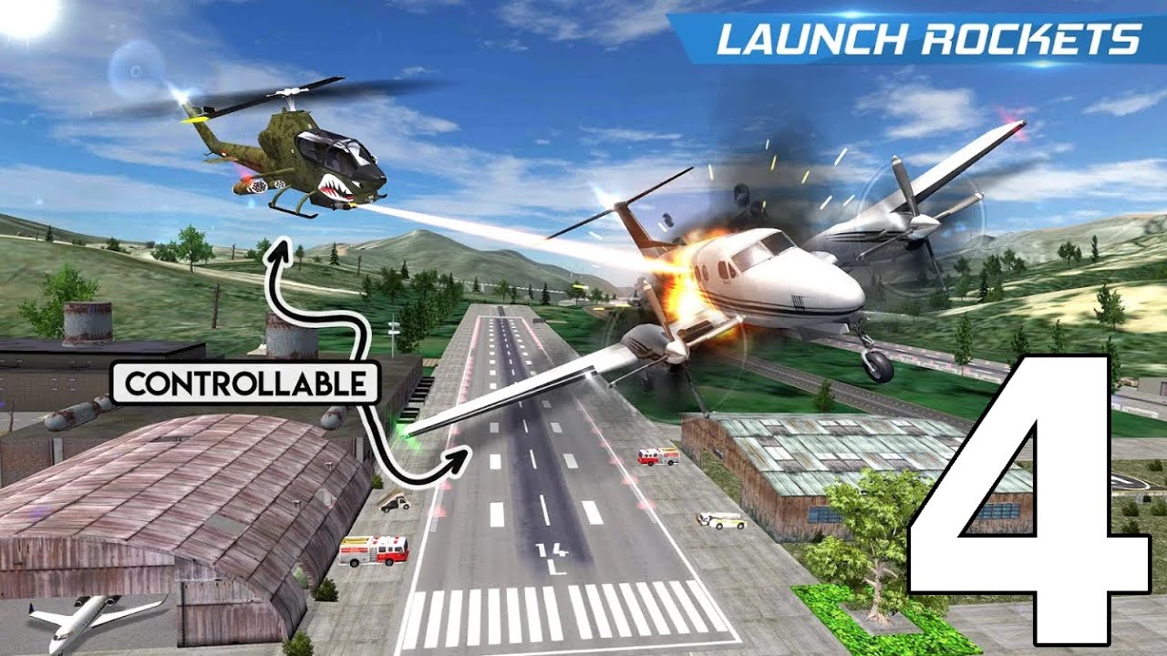 Helicopter Flight Pilot Simulator #4 (by Game Pickle) - Game Gameplay
