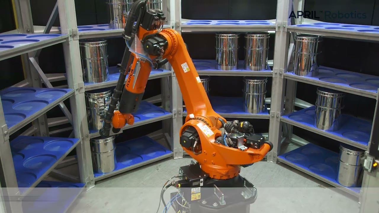 Robot Powder Weighing Full Explainer - APRIL Robotics - OAL Automation