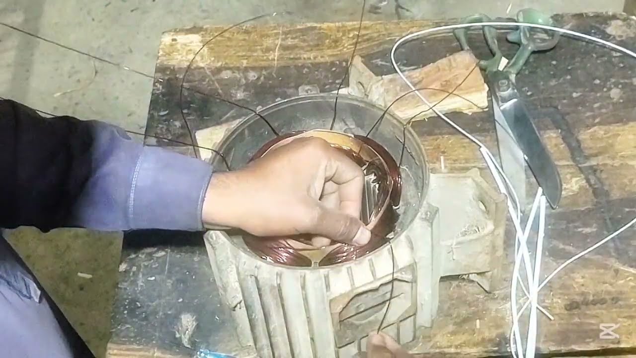 How to electrical motor 2HP / 2 HP Motor Connection | Asaan aur Safe Tareeqa / #jamaykhan #lalapak 