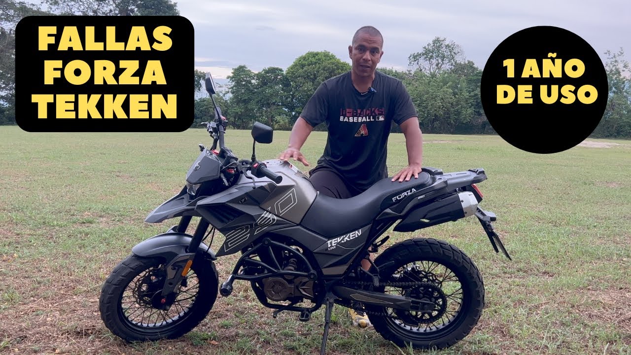Tekken 250cc Fallas tras 1 año de uso