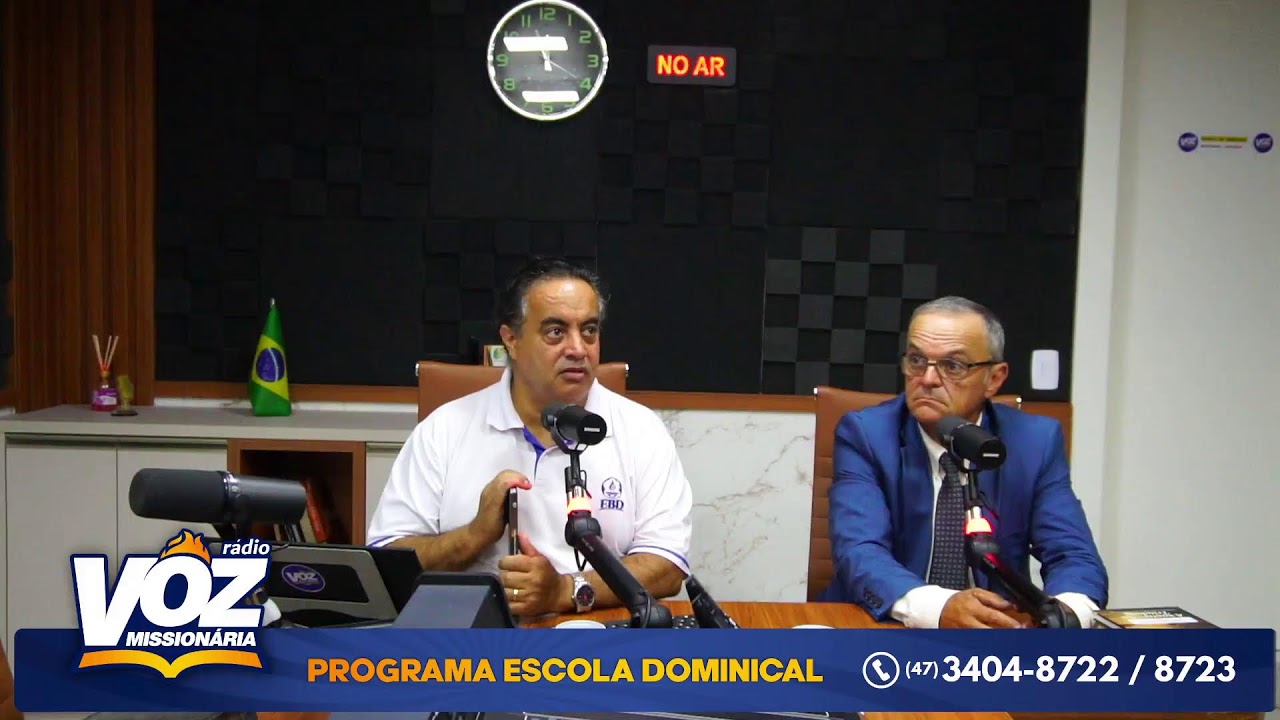 ESCOLA DOMINICAL 08/03/2026