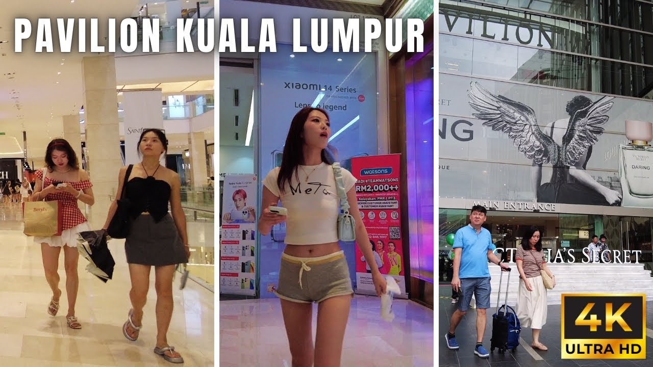 Pavilion Kuala Lumpur Bukit Bintang Malaysia Walking Tour【4K, 60fps】柏威年廣場 - جولة في مول كوالالمبور