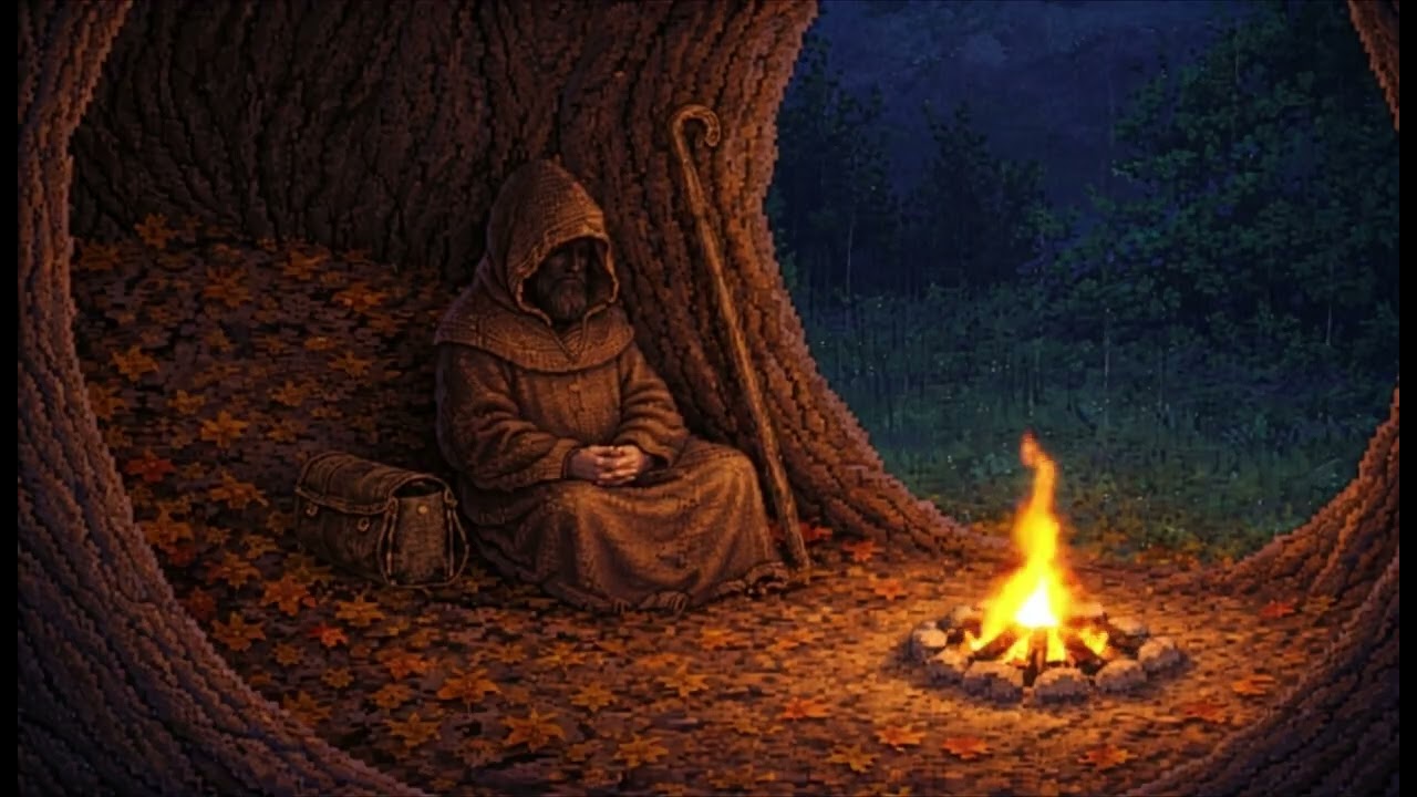 Let your thoughts slow down, traveler…