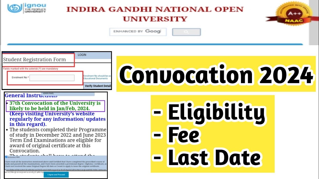 How can I get my Convocation certificate from IGNOU | Mister Ignou #ignou #misterignou #convocation
