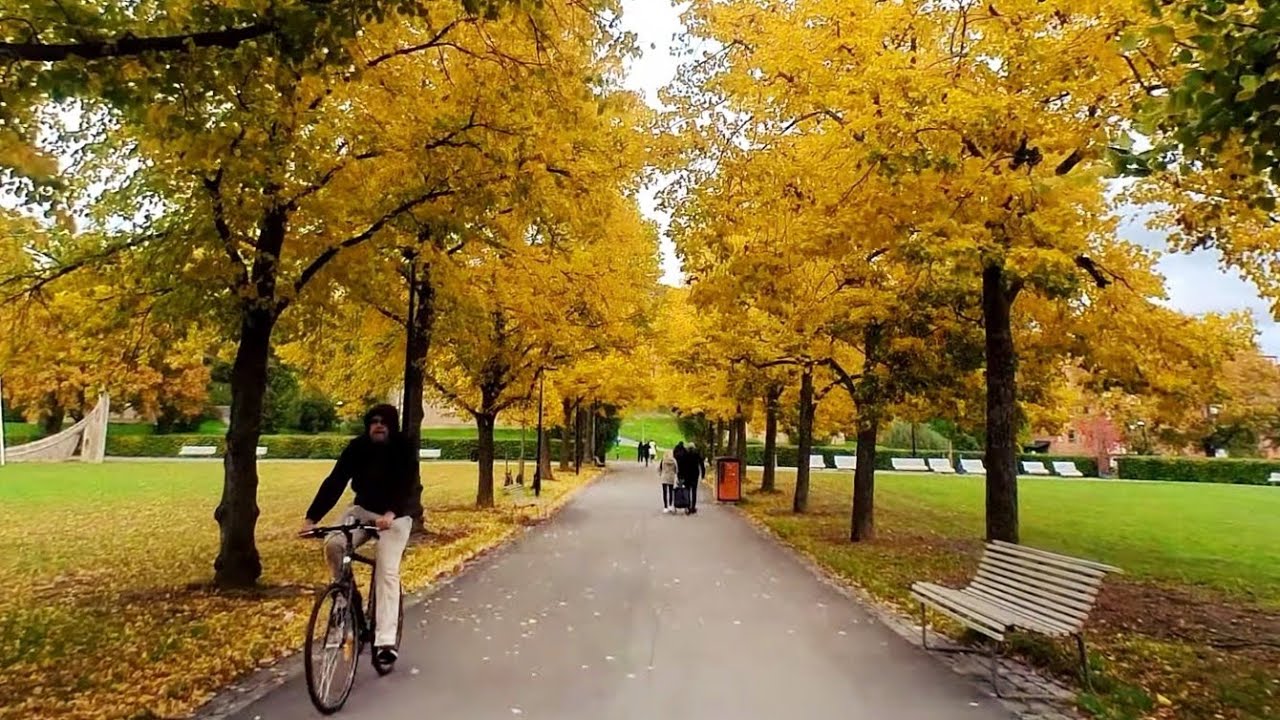 Sweden ,Stockholm: October Walk Around Vällingby, A Place From The Iron Age. #114