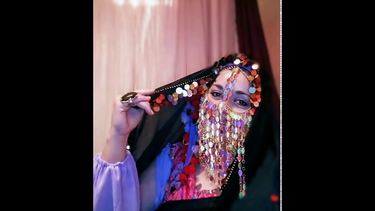 Sarah Jawida Vezina 【Oriental dancer 】Folklore Eskandarani dance with Melaya - Banat Baharei