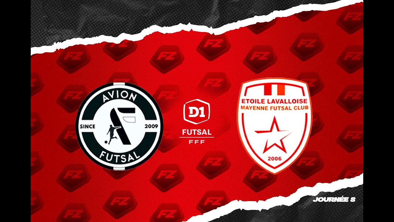 J8 : Avion Futsal - Etoile Lavalloise en direct !