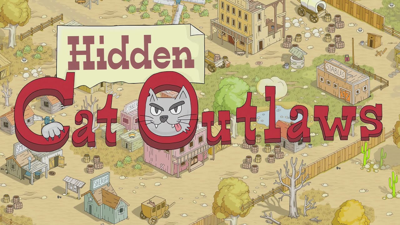 Hidden Cat Outlaws - 100% Walkthrough & Achievement Guide