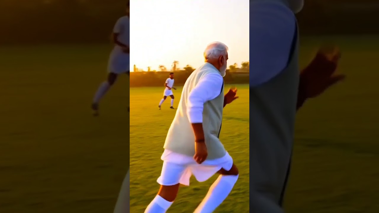 Narendra Modi play football #memes #indvspak #narendramodi #shorts #viralshorts