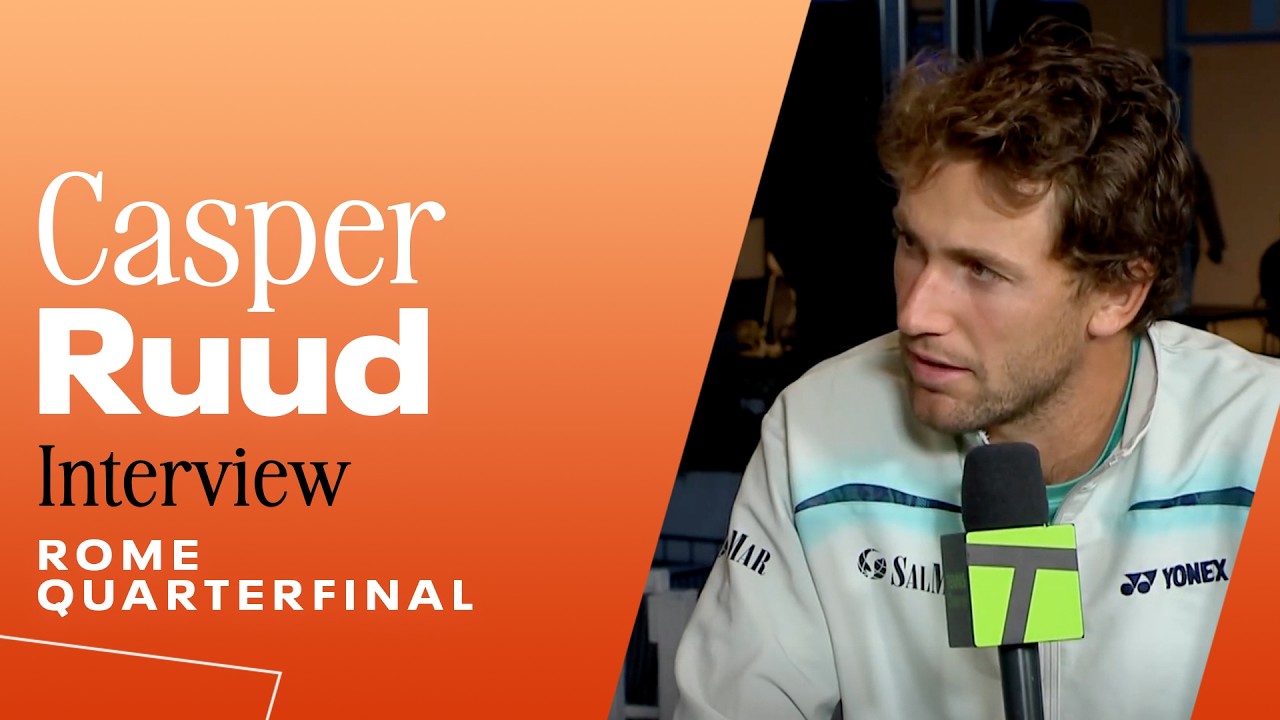 Casper Ruud Gives Rain Delay Tips After Reaching Semifinals | 2026 Rome
