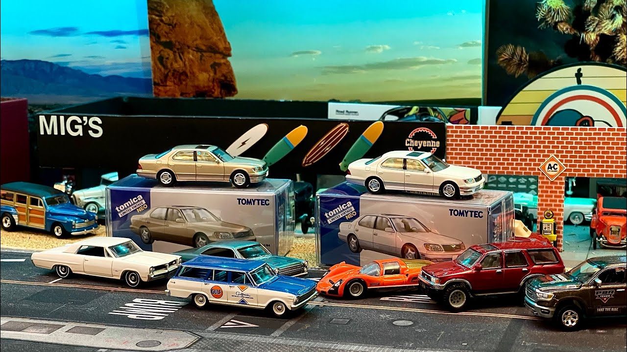 Новинка! Tomica Limited Vintage 1998 Lexus LS 400 | Auto World Finds | Hot Wheels 4Runner 1/64 #d...
