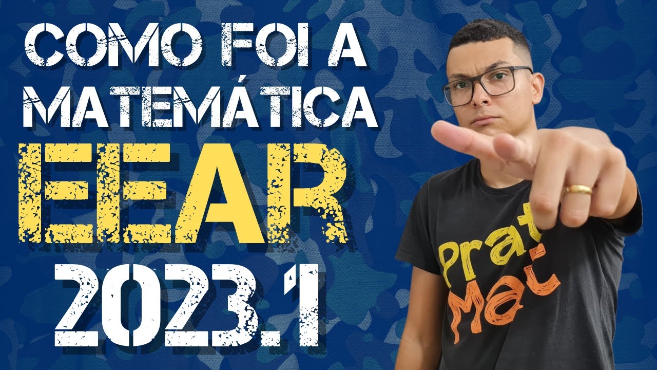 COMENT&Aacute;RIOS E CORRE&Ccedil;&Atilde;O DA MATEM&Aacute;TICA DA EEAR 2023.1 ! VEIO DIFERENTE ?