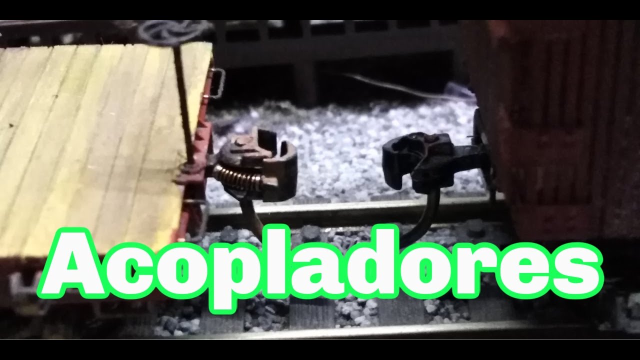 Couplers. Acopladores, ganchos  HO