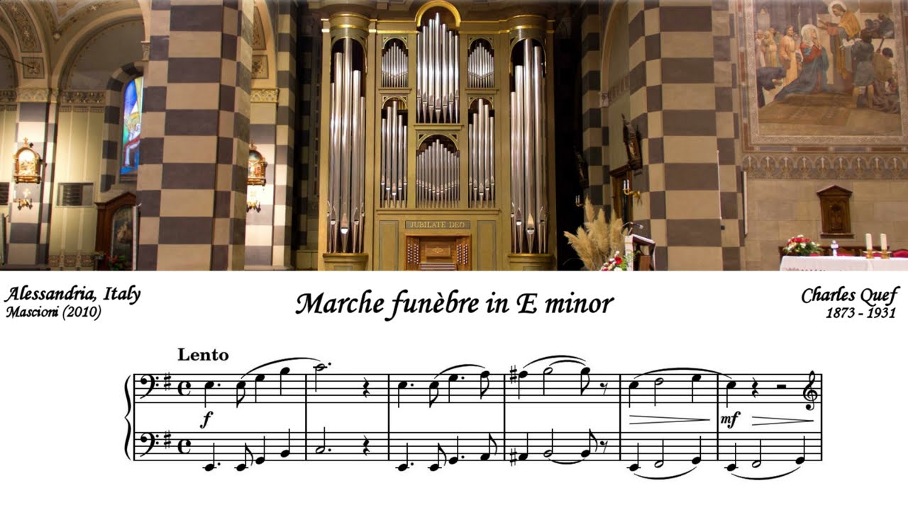 Charles Quef - Marche funèbre in E minor