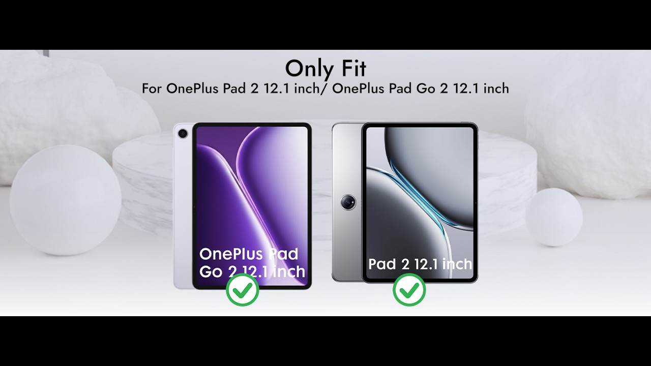 Robustrion Tempered Glass for OnePlus Pad Go 2 [Anti-Scratch and Smudge Proof]
